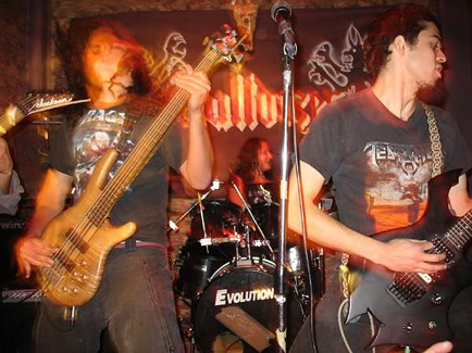 Acrania tearing it up live
